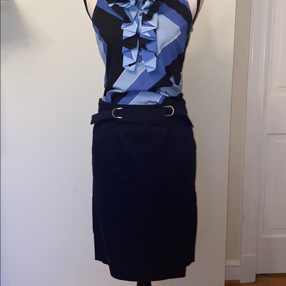 Classic Navy Suit Skirt Coordinate.Calvin Klein. 4 - Picture 8 of 8